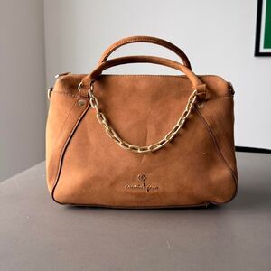 Satchel Faux Suede Nanette Lepore Purse